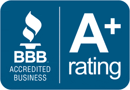 A+ Rating with the Better Business Bureau