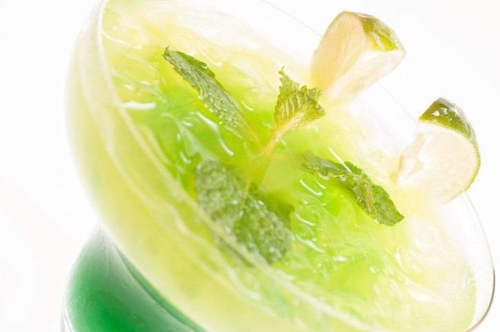 Fresh Mint Margaritas
