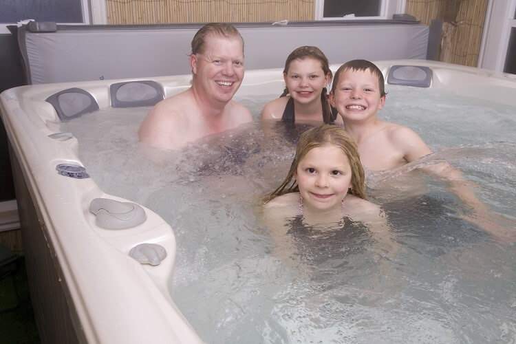 who needs a hot tub? - busy families