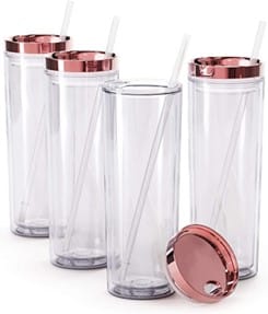 Maars Skinny Insulated Acrylic Tumbler 