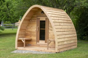 cedar mini pod saunas in colorado springs