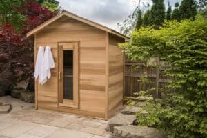 Outdoor cabin sauna colorado springs