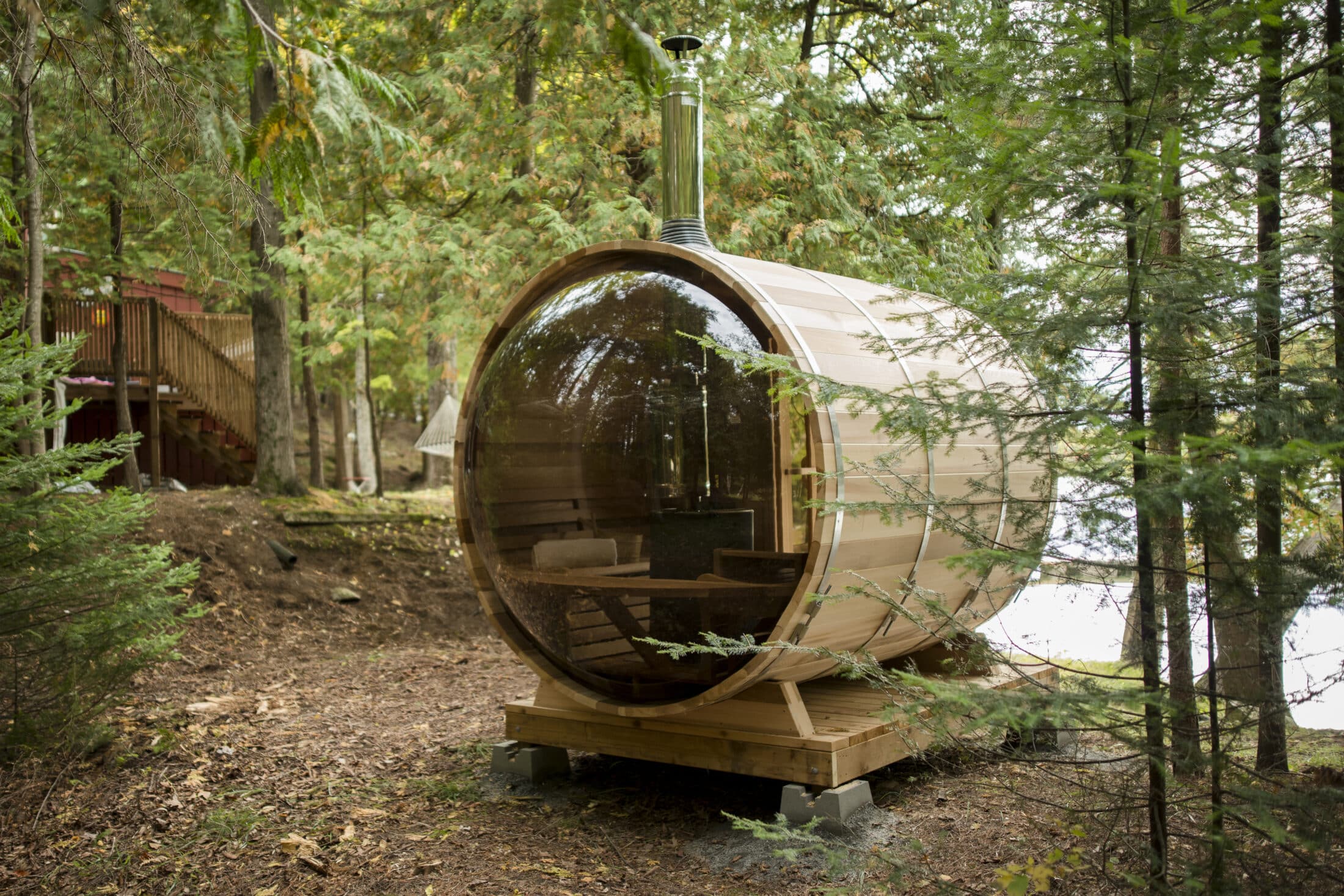 Panoramic Sauna leisurecraft saunas