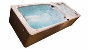 19 ft swim spa with hot tub