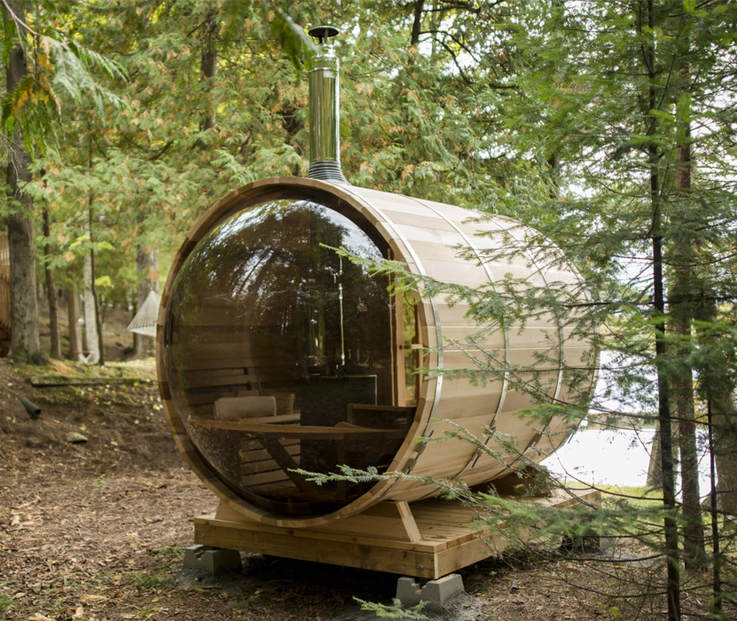 outdoor sauna